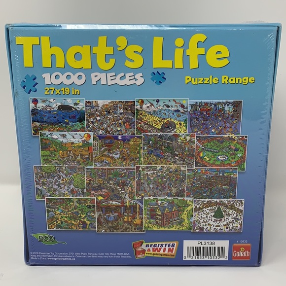 Goliath That’s Life 1000 Piece Puzzle - Picture 2 of 3